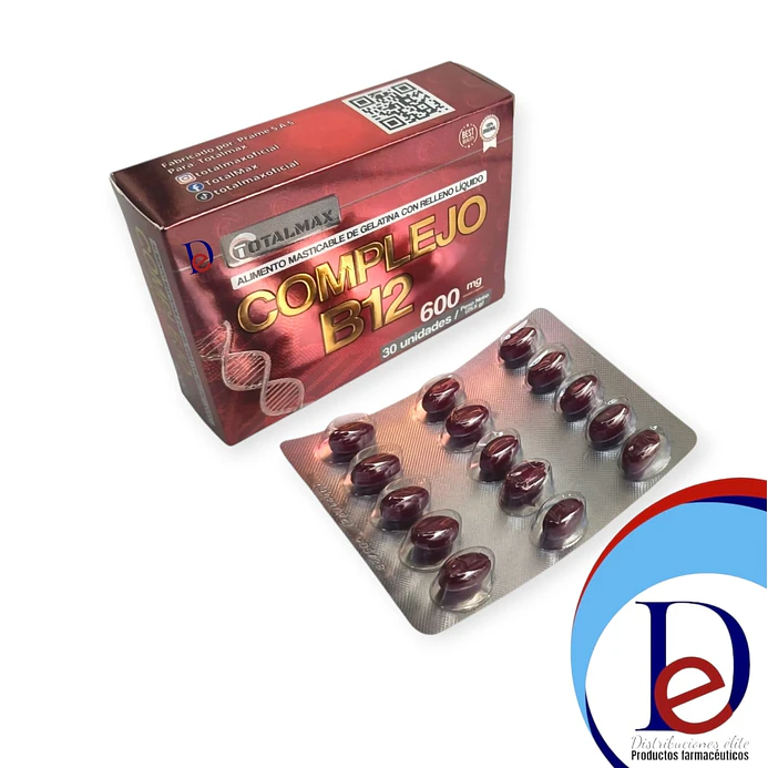 COMPLEJO B12 X 30 SOFTGEL- - TOTALMAX- UBI 35-B 1