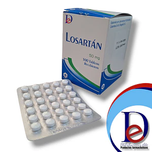 LOSARTAN 50 MG X 300 TAB - -EXPOFARMA- UBI 37-C