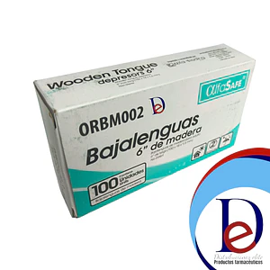 BAJALENGUAS MADERA X 100 --ALFASAFE UBI 35-B