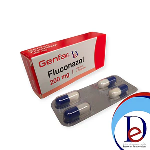 FLUCONAZOL 200 MG X 4 CAP- - GENFAR-UBI  21-E