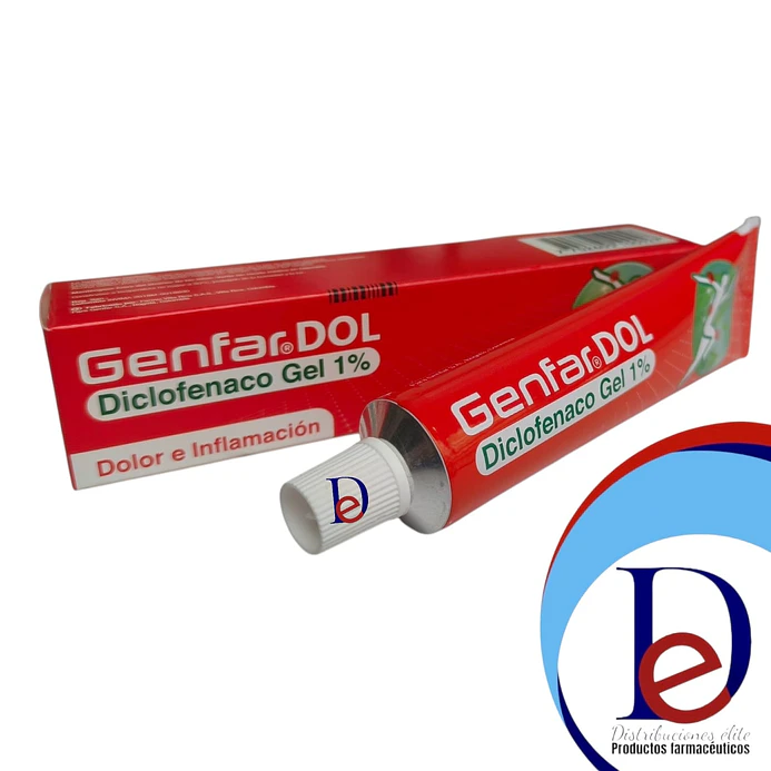 GENFAR DOL 1% X 50 GR- DICLOFENACO 1% --GENFAR UBI 6-E 1