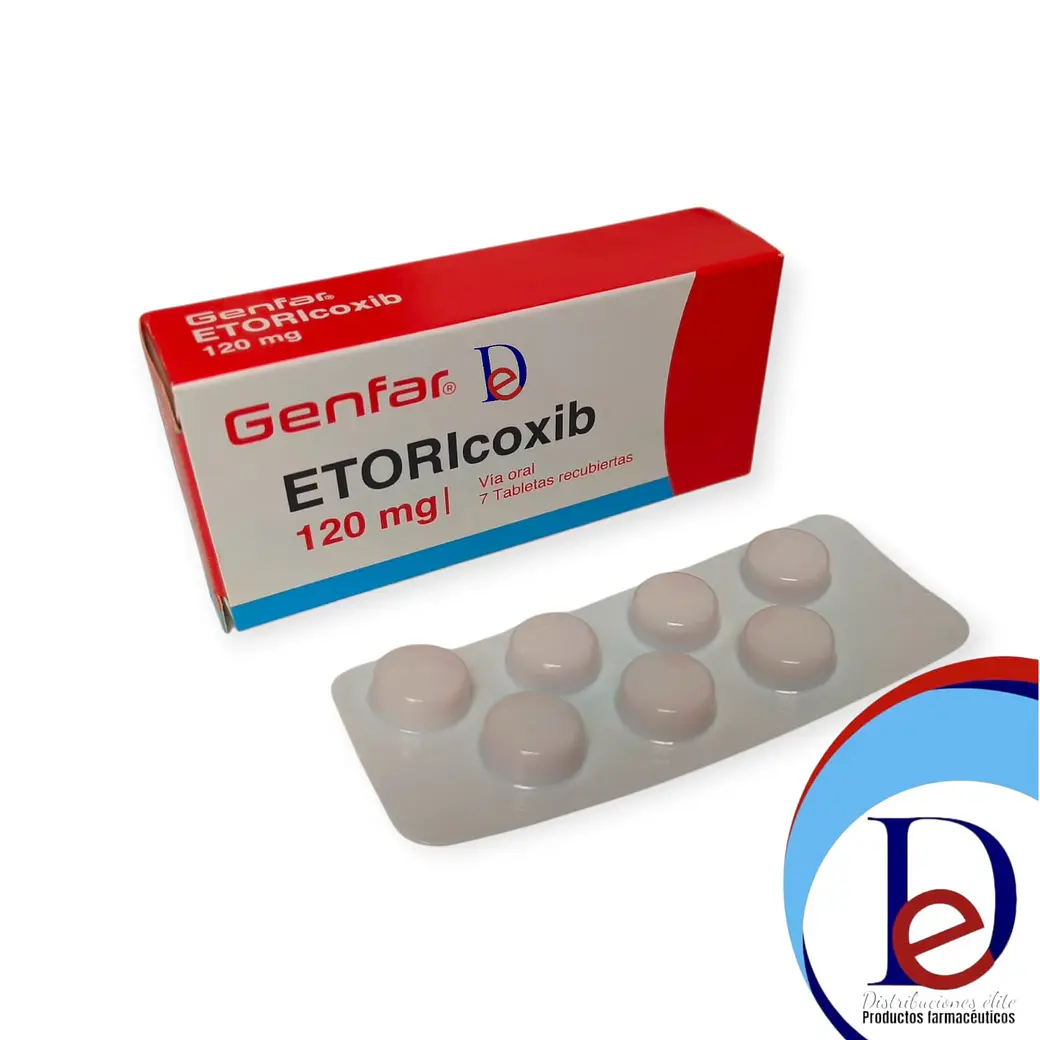 ETORICOXIB 120 MG X 7 TAB - - GENFAR- UBI 21-B 1