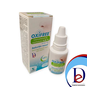 OXIFREE NASAL 0.05% X 15 ML- OXIMETAZOLINA 0.05% - -VITALIS - UBI 34-F