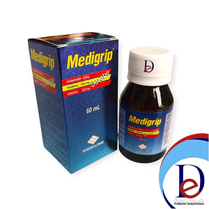 MEDIGRIP JBE X 60 ML- ACETAMINOFEN+ FENILEFRINA+ CETIRIZINA- MEDLINE- UBI 1-F