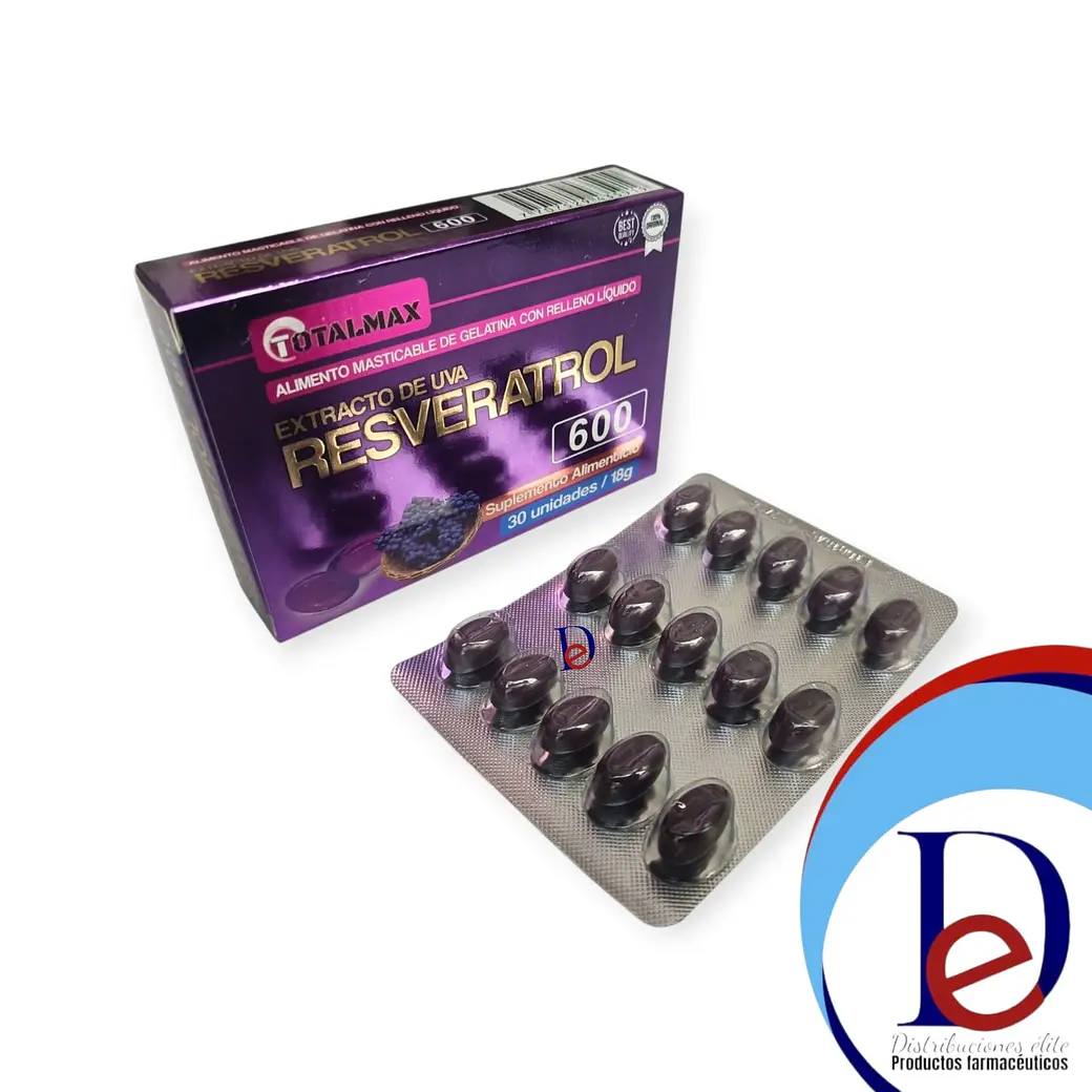 RESVERATROL X 30 SOFTGEL- TOTALMAX- UBI 34-B 1