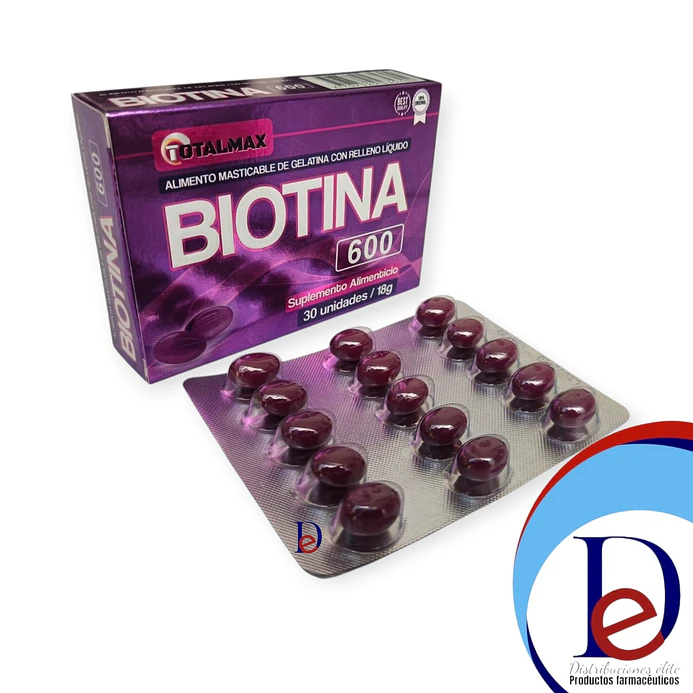 BIOTINA X 30 SOFTGEL- TOTALMAX- UBI 34-D 1
