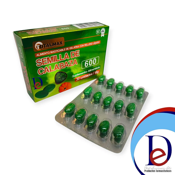 SEMILLA DE CALABAZA X 30 SOFTGEL - TOTALMAX- UBI 26-B 1
