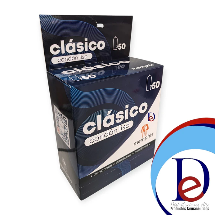 CONDON CLASICO LISO X 50 UNDS- MEMPHIS-UBI 36-B 1
