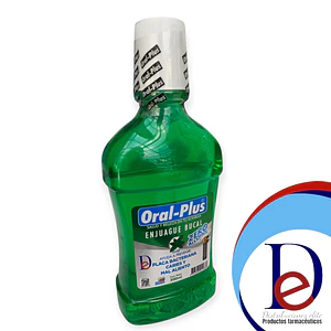ENJUAGUE BUCAL ZERO COOL MINT X 500 ML- ORAL PLUS- UBI *