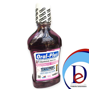 ENJUAGUE BUCAL CUIDADO TOTAL X 500 ML- ORAL PLUS- UBI *