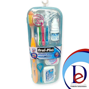 KIT ORTODONCIA VIAJERO COMPLETE- ORAL PLUS- UBI *35-D