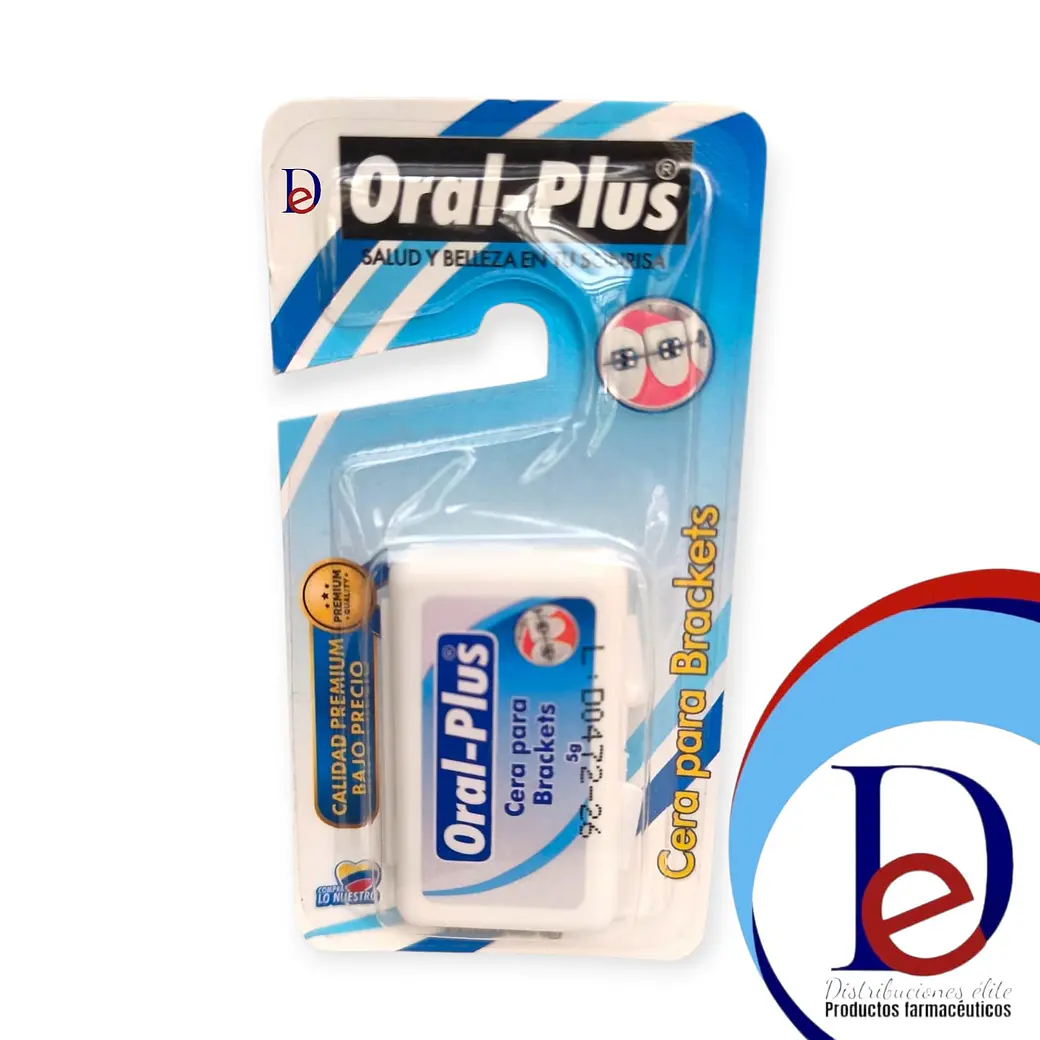 CERA DENTAL PARA BRACKETS X 5G- ORAL PLUS-  UBI  * BODEGA A * 1