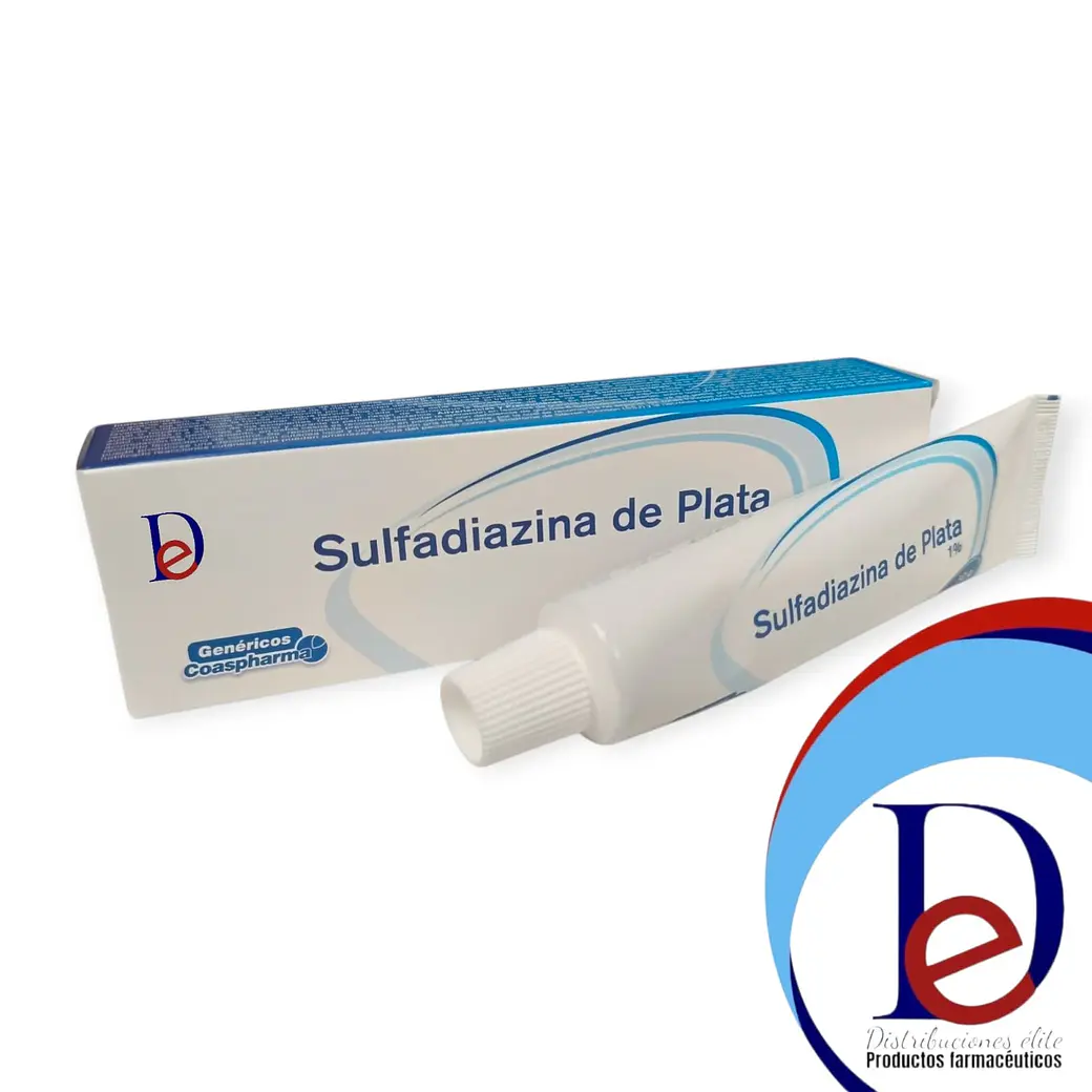 SULFADIAZINA DE PLATA 1% TUBO X 30 GR- - COASPHARMA- - UBI 7-C 1