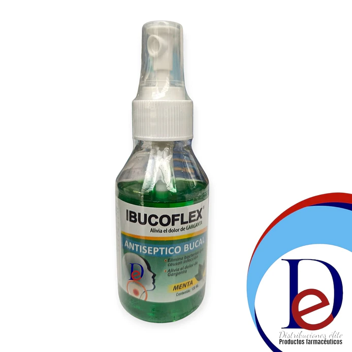 IBUCOFLEX SPRAY BUCAL X 120 ML- FENOL - KEMI- UBI 1
