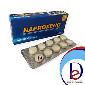 NAPROXENO 250 MG X 10 TAB- - COASPHARMA-UBI  8-B-