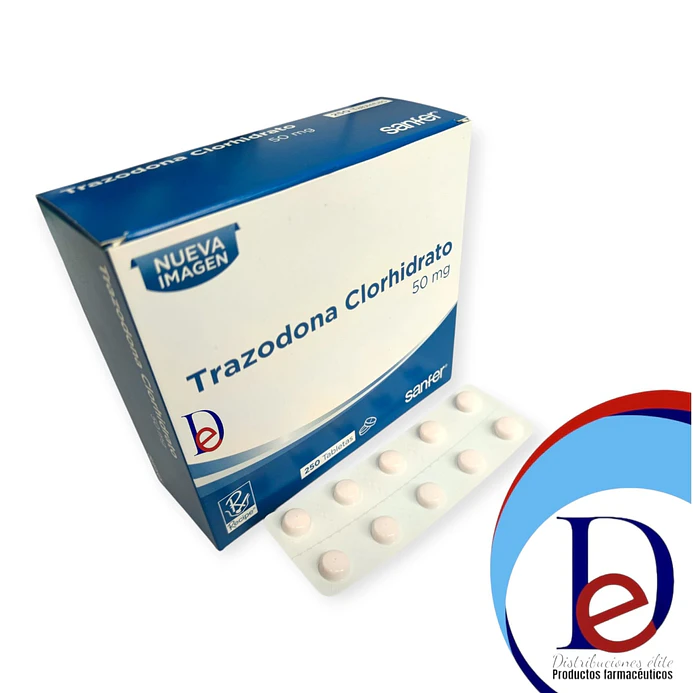 TRAZODONA 50 MG X 250 TAB- - RECIPE- UBI 9-A 1