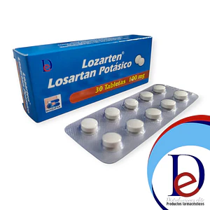 LOSARTEN 100 MG X 30 TAB -LOSARTAN 100 MG-BIOQUIFAR- UBI 2-C