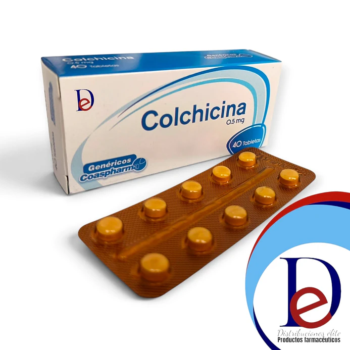 COLCHICINA 0.5 MG X 40 TAB- - COASPHARMA- - UBI 6-A 1