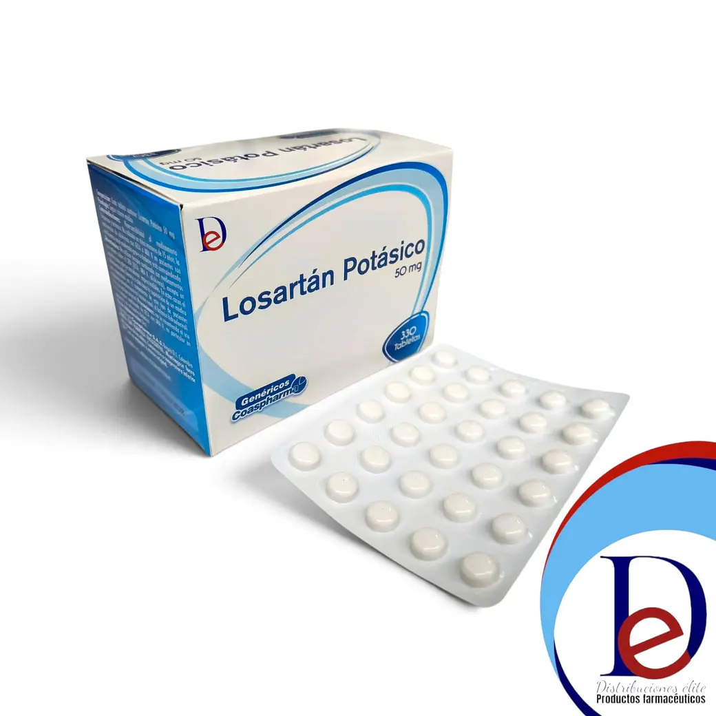 LOSARTAN 50 MG X 330 TAB- - COASPHARMA-UBI  5-F 1