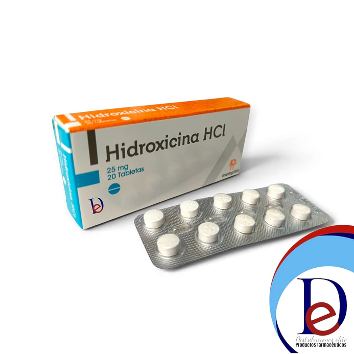 HIDROXICINA 25 MG X 20 TAB - - MEMPHIS- UBI 18-C 1