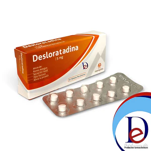DESLORATADINA 5 MG X 10 TAB - - MEMPHIS- UBI 15-D