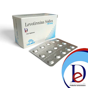 LEVOTIROXINA 100 MCG X 150 TAB- - COLMED- UBI 33-F