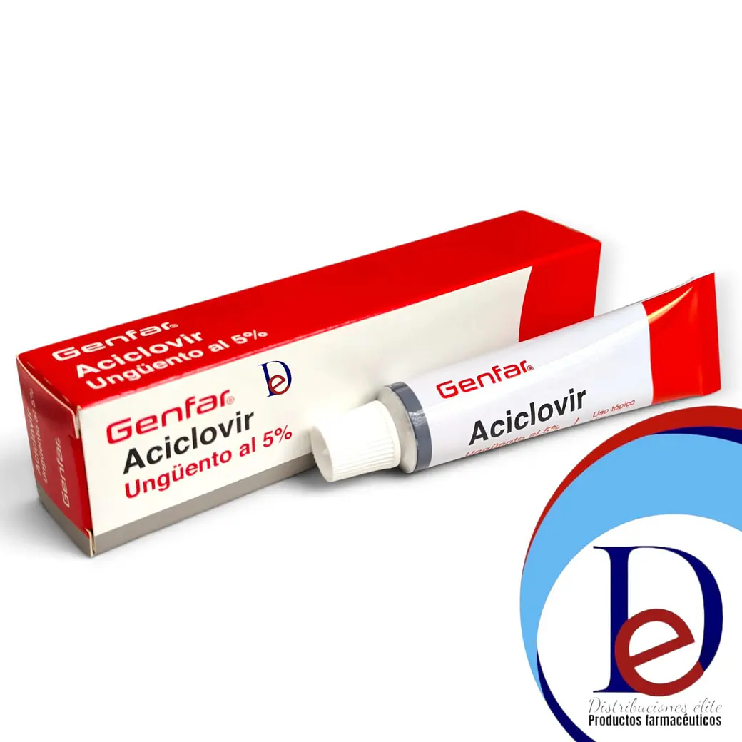 ACICLOVIR 5% UNG X 15 GR- - GENFAR- UBI 33-C 1