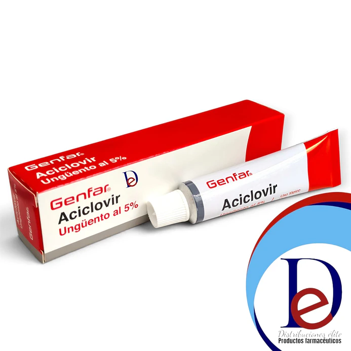 ACICLOVIR 5% UNG X 15 GR- - GENFAR- UBI 33-C 1