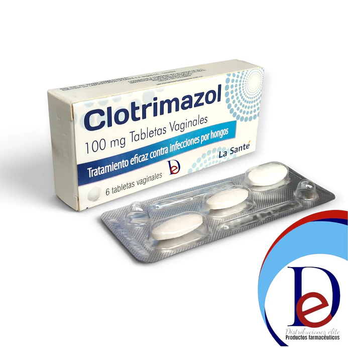 CLOTRIMAZOL 100 MG X 6 TAB VAGINALES- - LASANTE- UBI 7-D 1