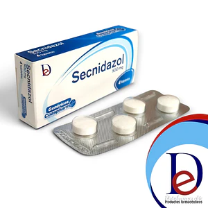 SECNIDAZOL 500 MG X 4 TAB- - COASPHARMA- - UBI 7-D