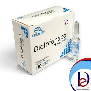 DICLOFENACO 75MG/3ML X 10 AMP -- COLMED- - UBI 33-G