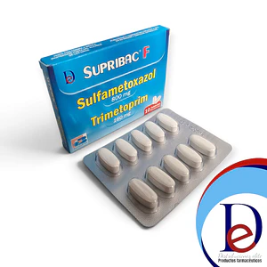 SUPRIBAC F 960 MG X 10 TAB- TRIMETOPRIM+ SULFAMETOXAZOL- BIOQUIFAR- - UBI 8-E