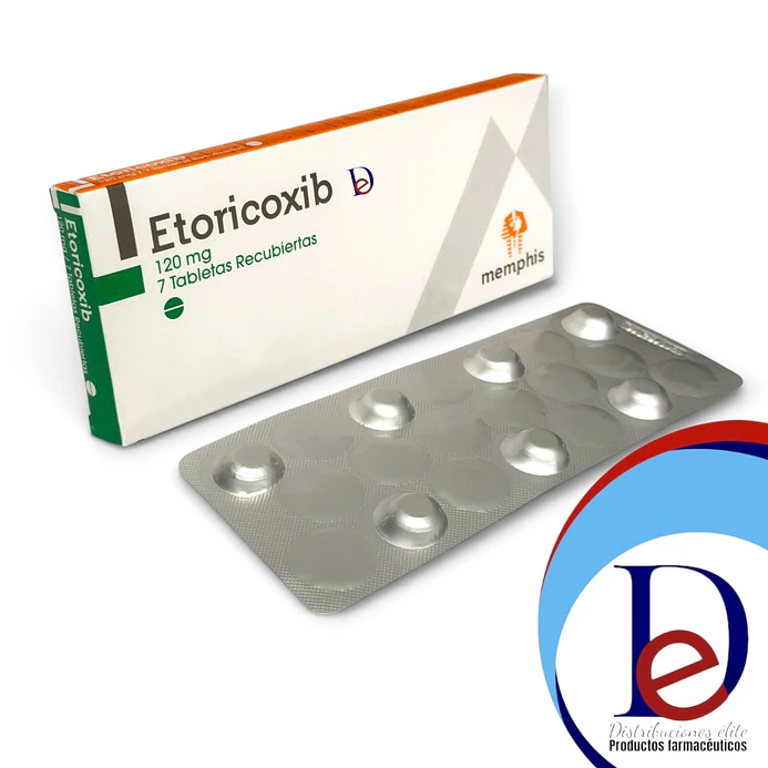 ETORICOXIB 120 MG X 7 TAB - -MEMPHIS -UBI 8-E 1