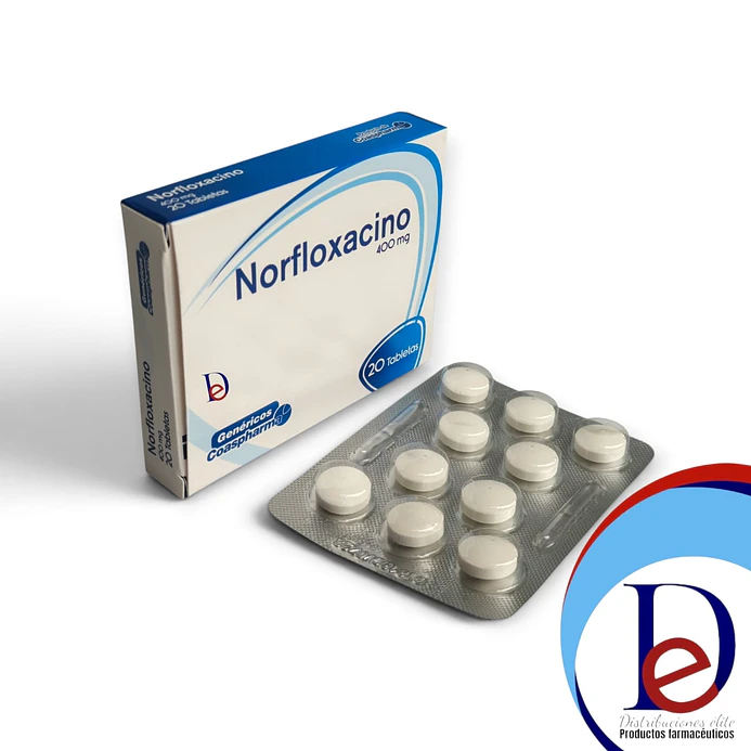 NORFLOXACINO 400 MG X 20 TAB- - COASPHARMA- - UBI 7-B 1