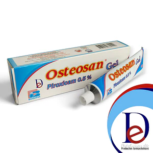 OSTEOSAN 0.5% GEL X 40 GR- PIROXICAM 0.5%- BIOQUIFAR- - UBI 4-C-