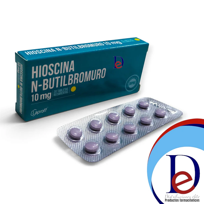 HIOSCINA 10 MG X 20 TAB - - LAPROFF- 14-F 1