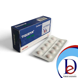 TIQUEPIN 100 MG X 30 TAB- QUETIAPINA 100 MG- HETERO- UBI 33-A