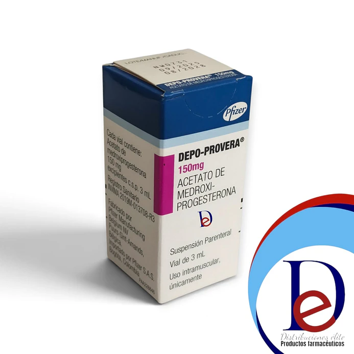 DEPO PROVERA 150 MG SUSP PARENTERAL VIAL 3 ML- ACETATO DE MEDROXI PROGESTERONA- PFIZER- UBI 24-D 1