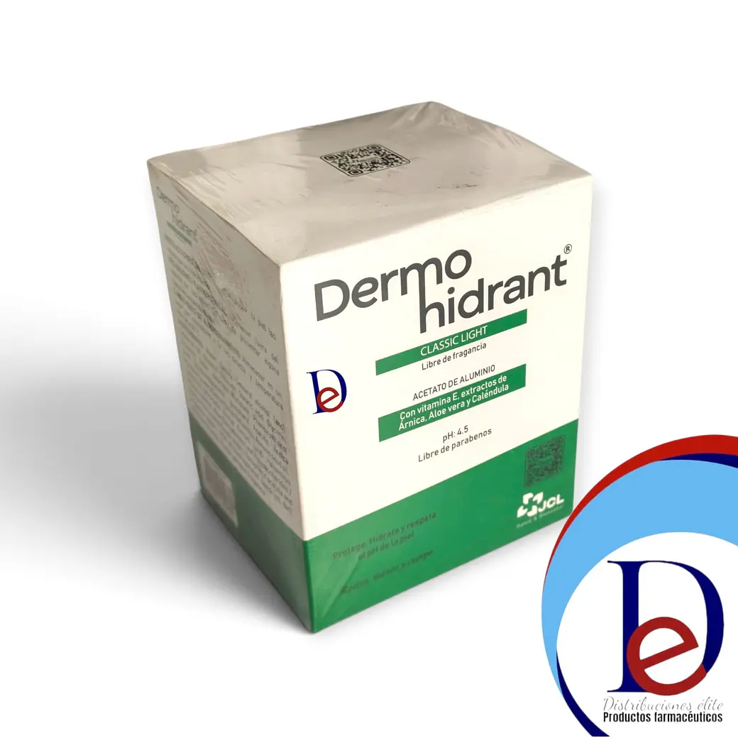 DERMOHIDRATANT LIGHT X 24 SACHETS X 15 ML- ACETATO DE ALUMINIO+ VITAMINA E+ ARNICA+ ALOE VERA+ CALENDULA- JCL- UBI 35-E- BLOQUE 2 * 1