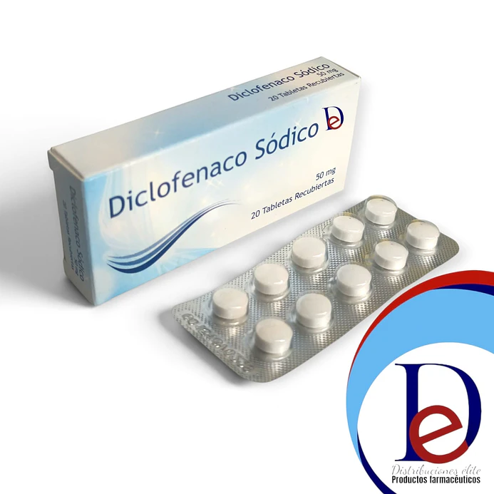 DICLOFENACO 50 MG X 20 TAB - -COASPHARMA -UBI 6-C 1