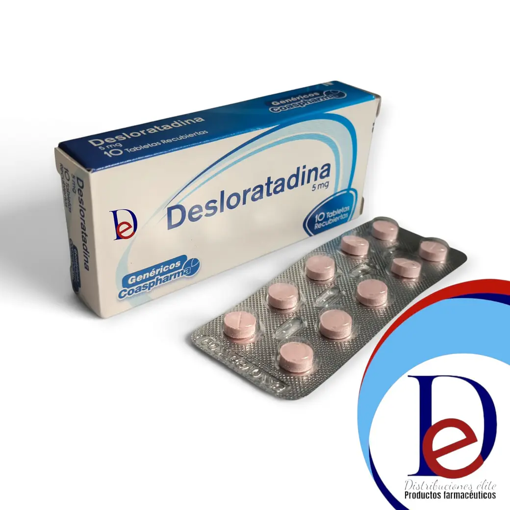 DESLORATADINA 5 MG X 10 TAB- - COASPHARMA- UBI 6-B 1