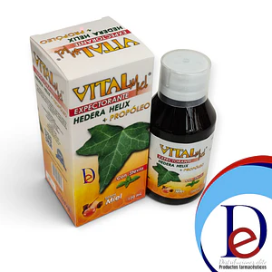 VITALMIEL JBE X 120 ML -HEDERA HELIX + PROPOLEO JBE FCO X 120 ML-VITAFAR UBI 10- B