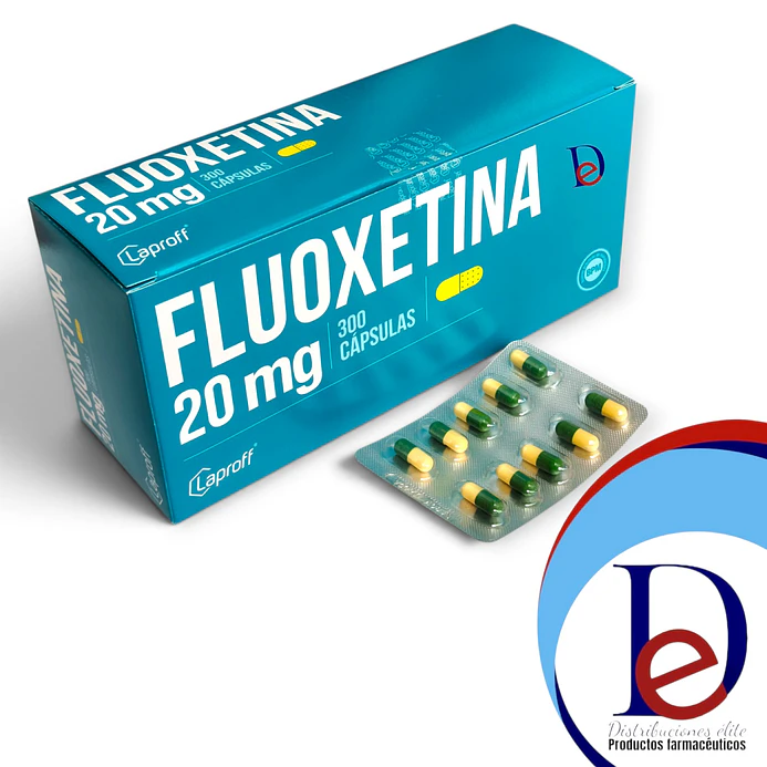 FLUOXETINA 20 MG X 300 CAP- - LAPROFF- UBI 16-E 1