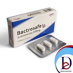 BACTROSAFE 500 MG X 3 TAB- AZITROMICINA 500- MSN-VTO AGO 27- UBI 19-B