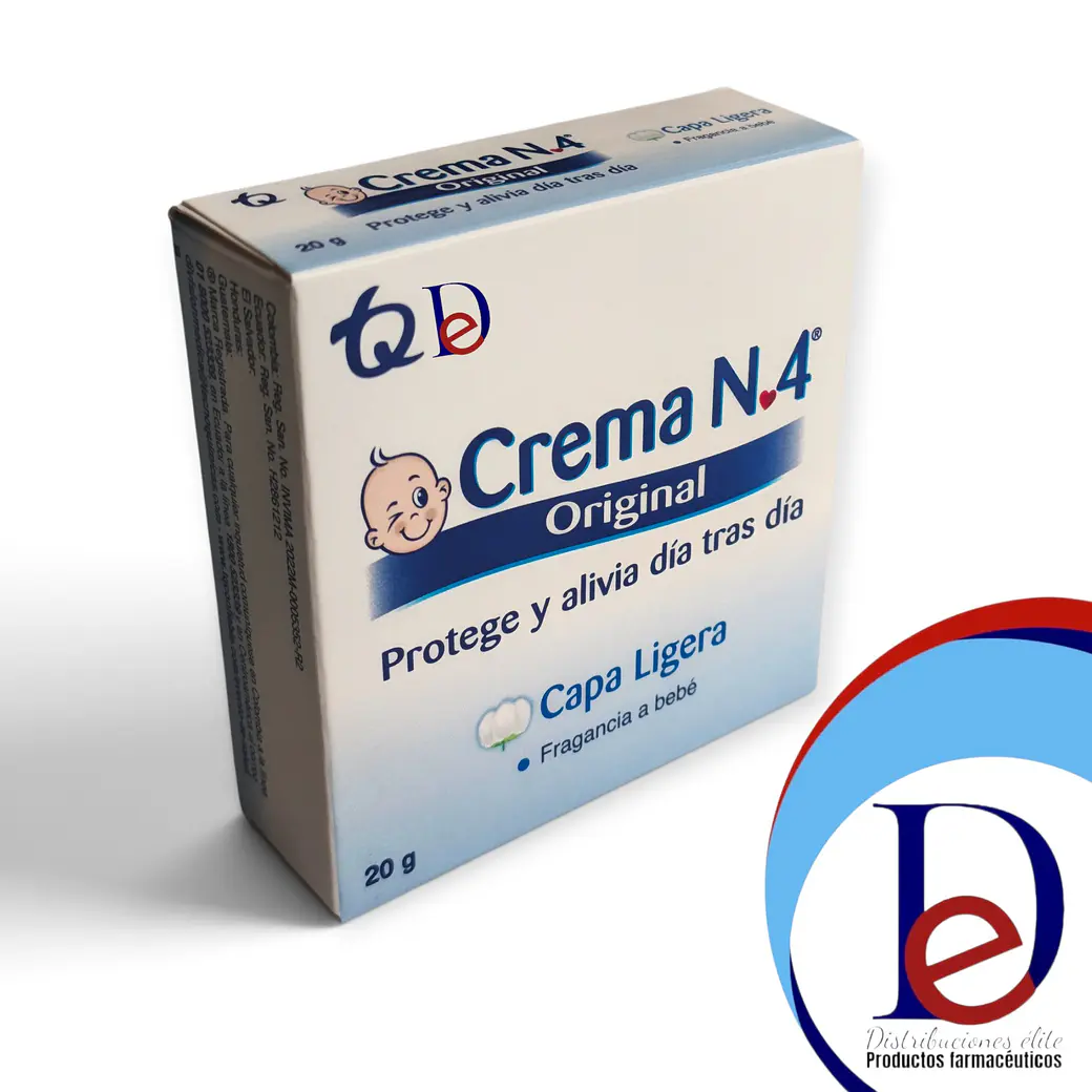 CREMA N4 ORIGINAL X 20 GR -OXIDO DE ZINC- TQ- - 27-E 1