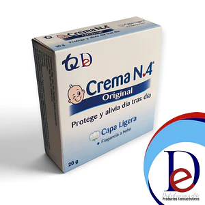 CREMA N4 ORIGINAL X 20 GR- OXIDO DE ZINC- TQ-BODEGA C - UBI 27-E