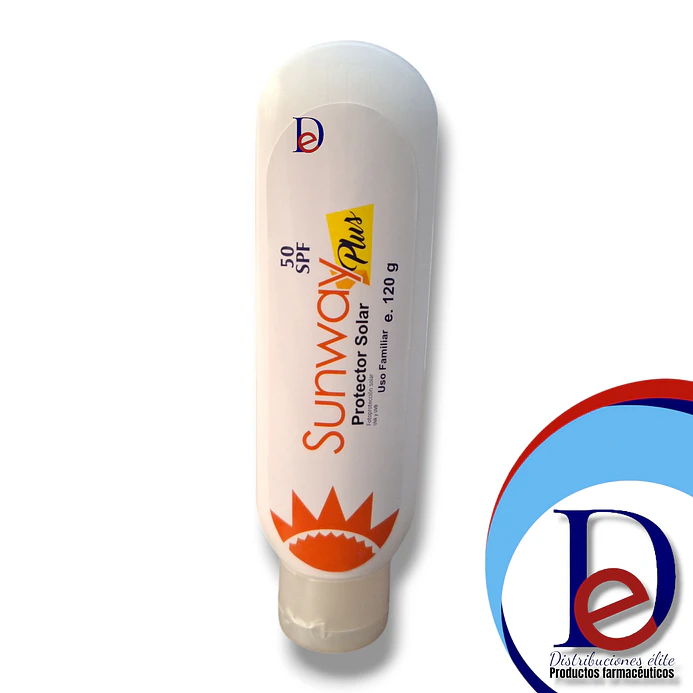 SUNWAY PLUS FPS 50 POTE X 120 ML- PROTECTOR SOLAR  BLOQUEADOR- NISSI- UBI BOD B * 1