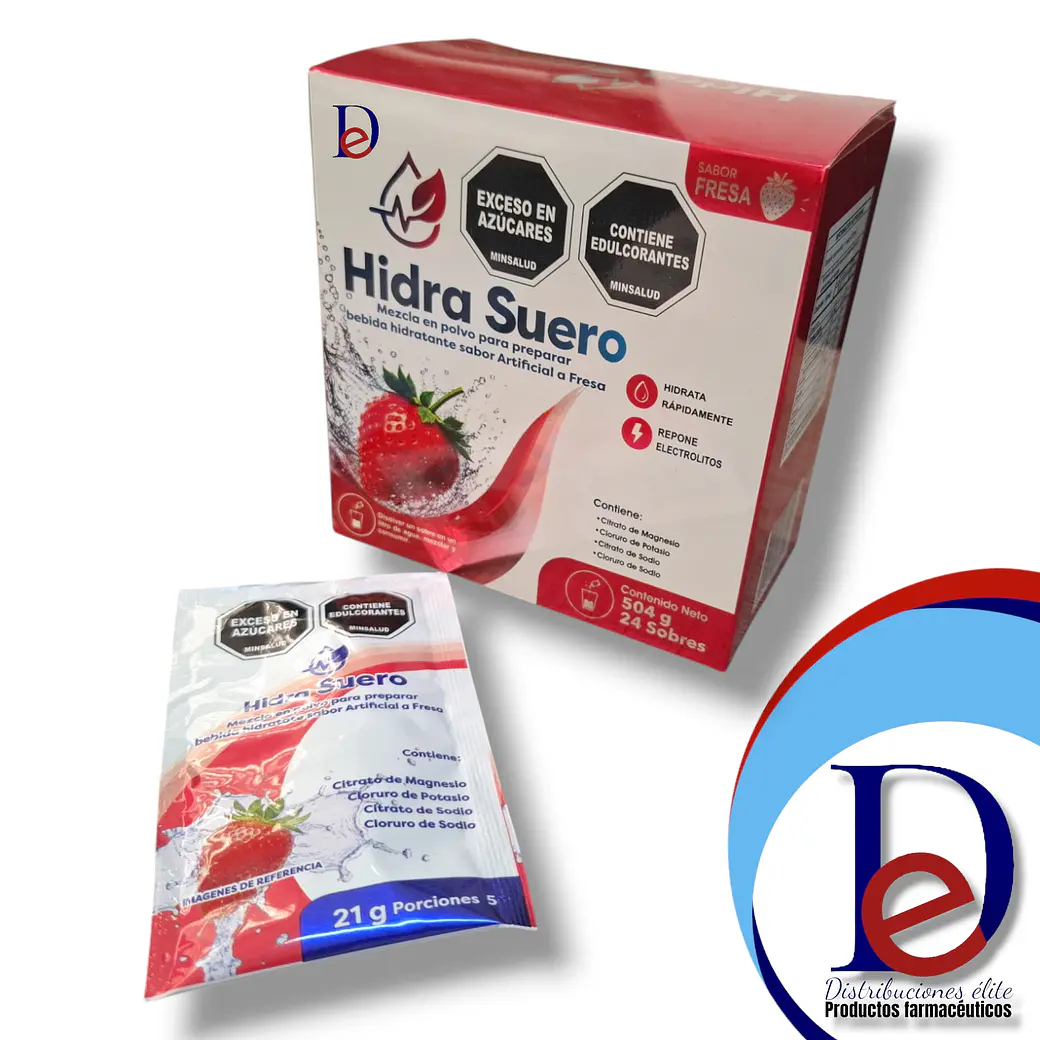 HIDRA SUERO FRESA X 24 SBS- SUERO SALES DE REHIDRATACION- NISSI- UBI 36-F * 1
