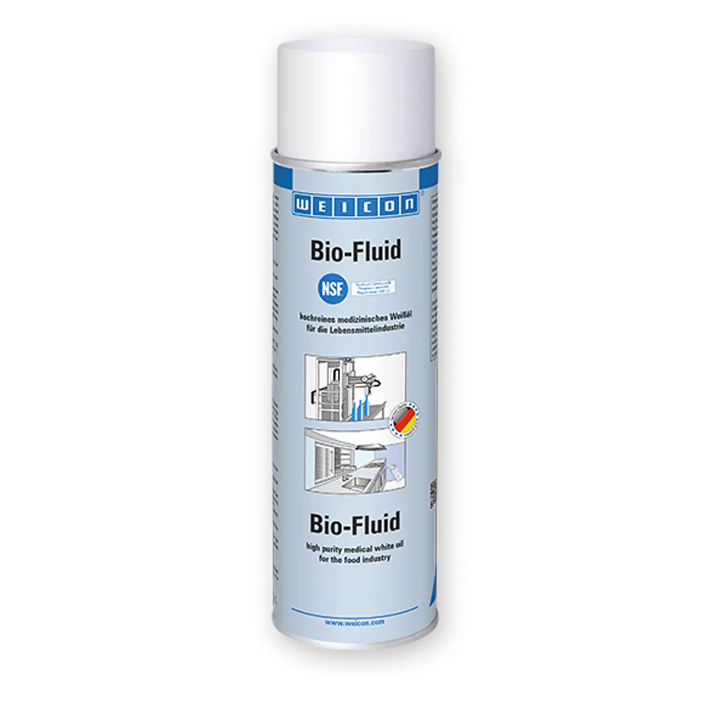 Spray Aceite Lubricante Grado Alimenticio 500 ML WEICON 2