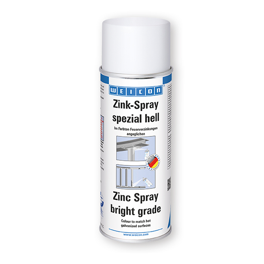 Spray Galvanizado De Zinc Brillante 400 Ml Weicon 1